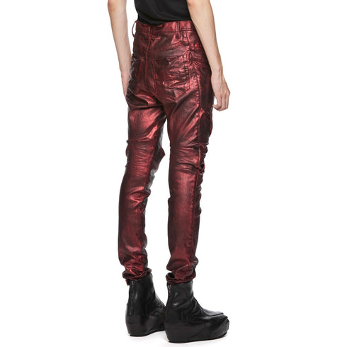 JULIUS 897PAM8-BL Blood / Mylar Slim Jeans